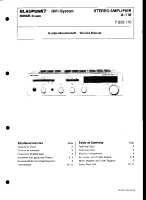 Blaupunkt A-110 - Service Manual-2